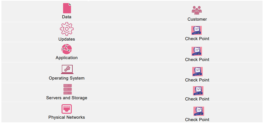 Smart-1 Cloud Shared Responsibility Model