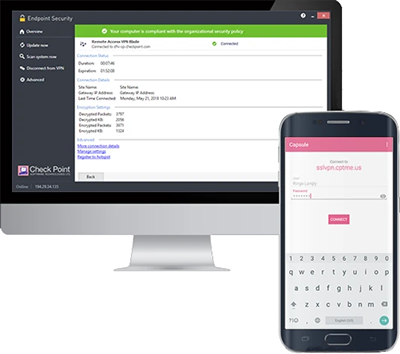 Check Point Endpoint Remote Access VPN Software