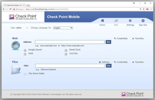 SSL VPN Portal